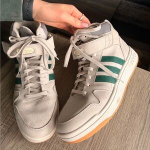 Adidas 11 Sneakers - Gray and Green